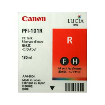 TINTA CANON PFI-101R 130 ML P/IPF5100 - IPF6100 - IPF5000