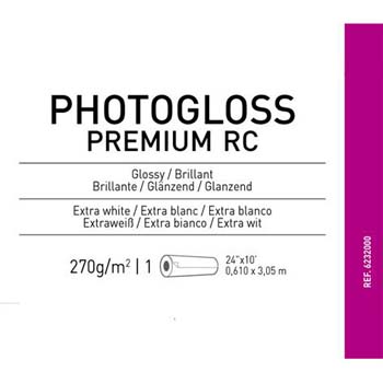 PAPEL CANSON PHOTO GLOSS PREMIUM RC 24 X3 MT 270 GR
