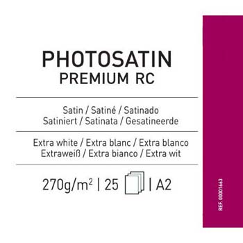 PAPEL CANSON PHOTO SATIN PREMIUM RC A2 25H 270 GR
