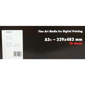 PAPEL HARMAN BY HAHNEMUHLE A3+ 30H CANVAS