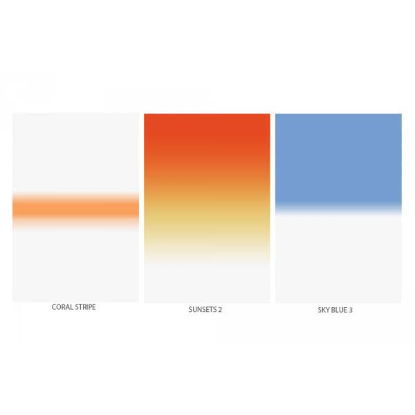 KIT FILTROS LEE 10X15 SKY GRAD SET (SUNSET2.SKYBLUE3.CORAL