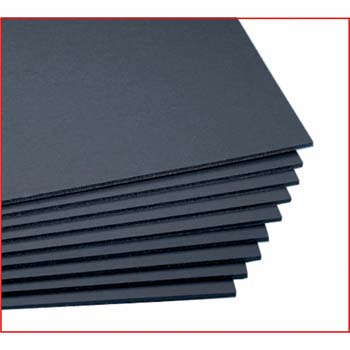 CARTON PLUMA BIENFANG A4 NEGRO 5 MM (2 HOJAS)