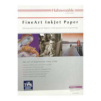 PAPEL HAHNEMUEHLE PHOTO RAG PEARL 320 GR A4 25H