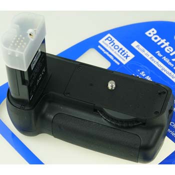 EMPUÑADURA PHOTTIX PARA NIKON D90 (MB-D80)