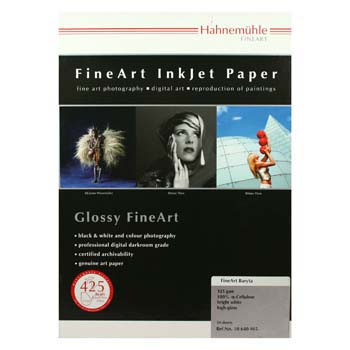 PAPEL HAHNEMUEHLE FINEART BARITA 325 GR A4 25H