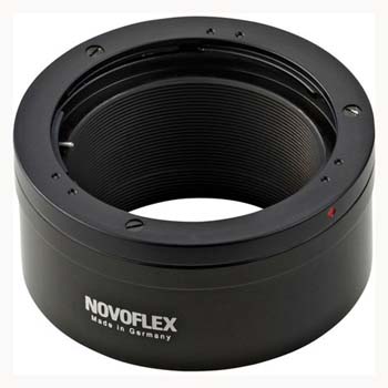 ADAPTADOR NOVOFLEX DE OBJETIVO OLYMPUS OM A CUERPO NEX