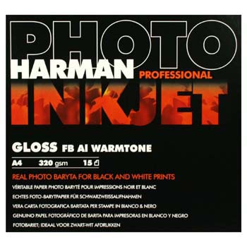 PAPEL HARMAN 17\'X15 MT WARM BRILLO FB 310 GRM