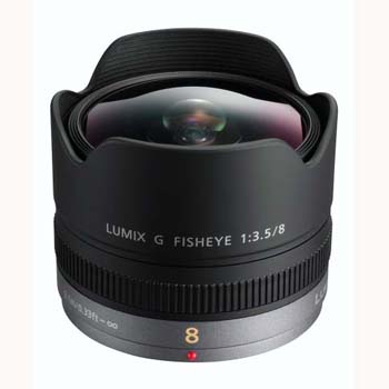 OBJETIVO PANASONIC AF 8/3.5 MFT LUMIX G FISHEYE