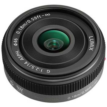 OBJETIVO PANASONIC AF 14/2.5 G ASPH MFT