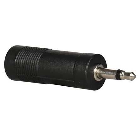 ADAPTADOR JACK 6.35MM A 3.5MM STEREO