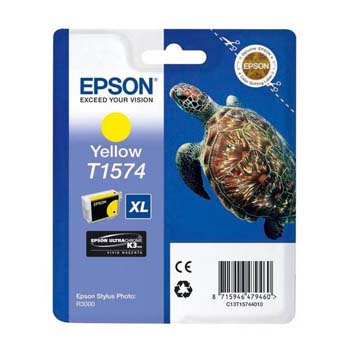 TINTA EPSON T1574 AMARILLO PARA R3000 25.9 ML