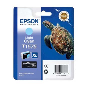 TINTA EPSON T1575 CIAN CLARO PARA R3000 25.9 ML