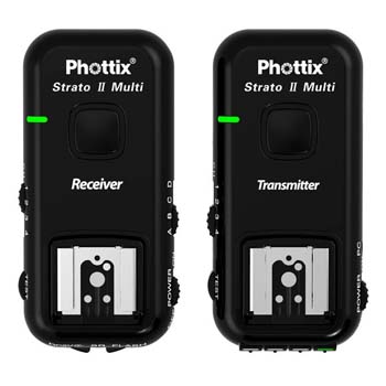 DISPARADOR PHOTTIX STRATO II 5 EN 1 P/NIKON (EMISOR-RECEPT)