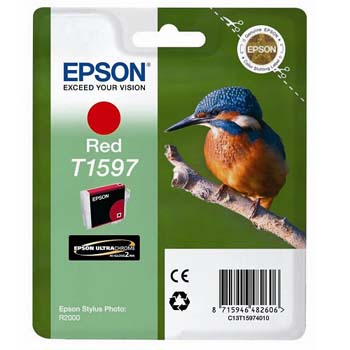 TINTA EPSON T1597 ROJO PARA R2000 17 ML