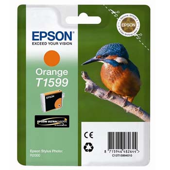 TINTA EPSON T1599 NARANJA PARA R2000 17 ML