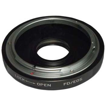 ADAPTADOR DE OBJETIVO CANON FD EN CUERPO NIKON