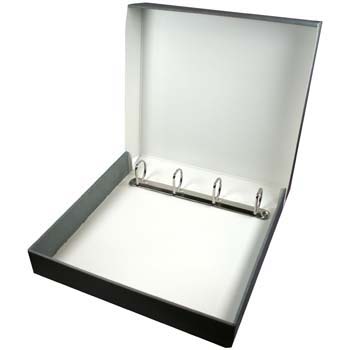 CARPETA PREMIER DROP SPINE D4 ANILLAS A4 CAPACIDAD 40MM GRIS