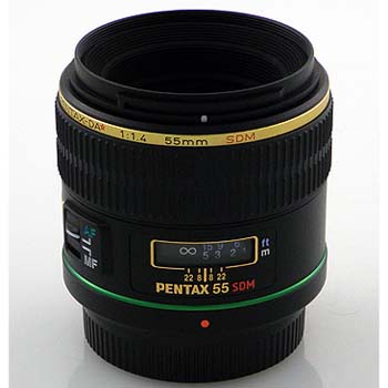OBJETIVO PENTAX AF 55/1.4 SDM DA