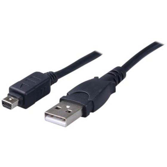 CABLE USB 2.0 P/OLYMPUS 12 Pin (2 mts)