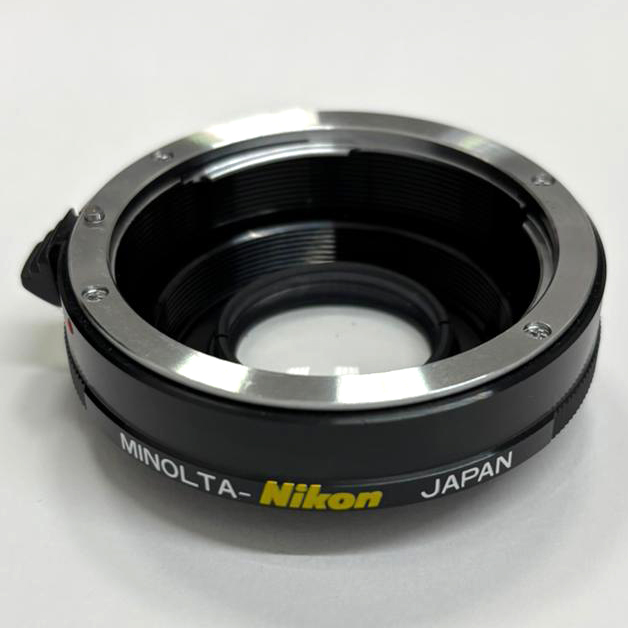 ADAPTADOR DE OBJETIVO NIKON EN CUERPO MINOLTA MD