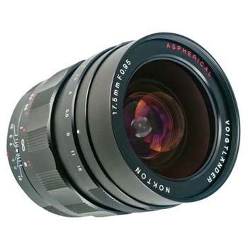 OBJETIVO VOIGTLANDER 17.5/0.95 MFT NOCTON SCHWARZ