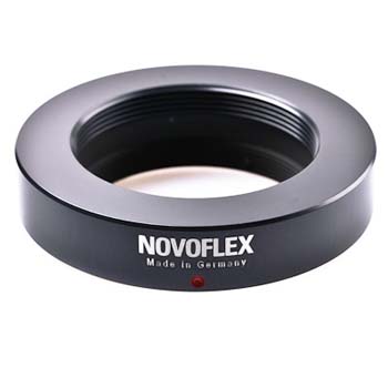 ADAPTADOR NOVOFLEX DE OBJETIVO M39 A CUERPO FUJI X-PRO