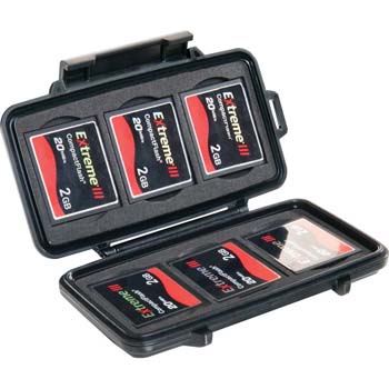 ESTUCHE PELI SD-0945 P/6 TARJETAS CF