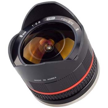 OBJETIVO SAMYANG 8/2.8 SAMSUNG NX