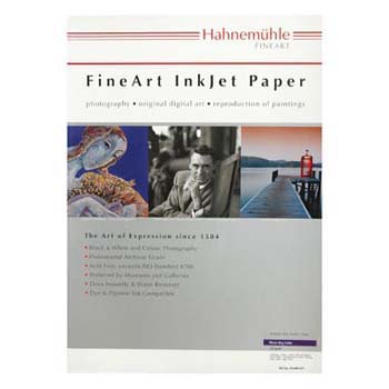 PAPEL HAHNEMUEHLE PHOTO RAG SATIN 310 GR A3+ 25H