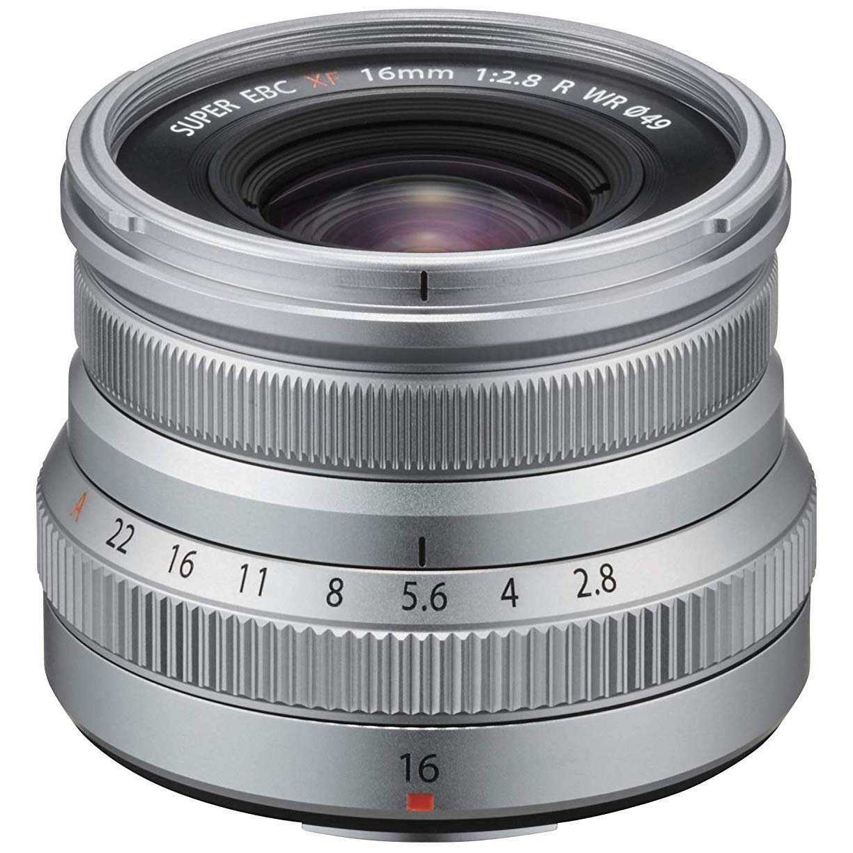 OBJETIVO FUJI XF 16/2.8 R WR SILVER