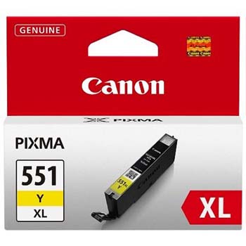 TINTA CANON CLI-551 Y XL AMARILLO 11 ML