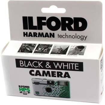 CAMARA ILFORD FLASH HP5 27 FOTOS 400 ISO (BLANCO Y NEGRO)