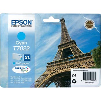 TINTA EPSON T7022 CIAN 21.3 ML (XL)