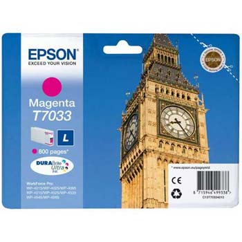 TINTA EPSON T7033 MAGENTA 9.6 ML (L)