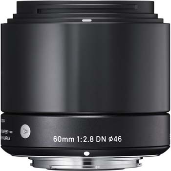 OBJETIVO SIGMA AF 60/2.8 DN NEX ART NEGRO