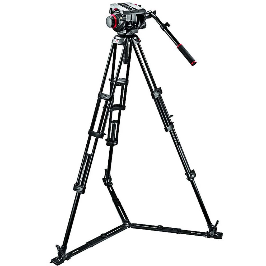 TRIPODE MANFROTTO 545GBK+509HD (PRO GROUND TWIN KIT 100) MANFROTTO 