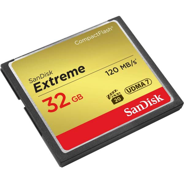 TARJETA CF 32 G SANDISK EXTREME (120 MB/S  800X) SANDISK 