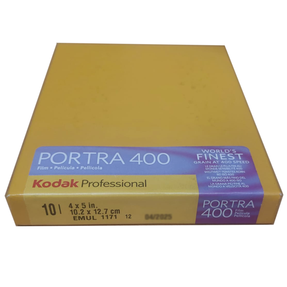 PELICULA KODAK PORTRA 400 10X12 (4X5)