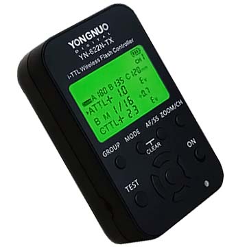Yongnuo YN-622N-TX TTL inalámbrico YN622N transmisor Disparador de Flash para Nikon DSLR 