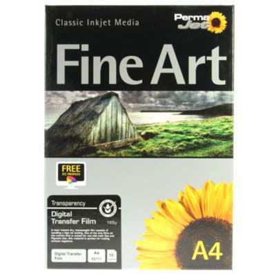 PAPEL PERMAJET DIGITAL TRANSFER FILM A4 10H 165GR