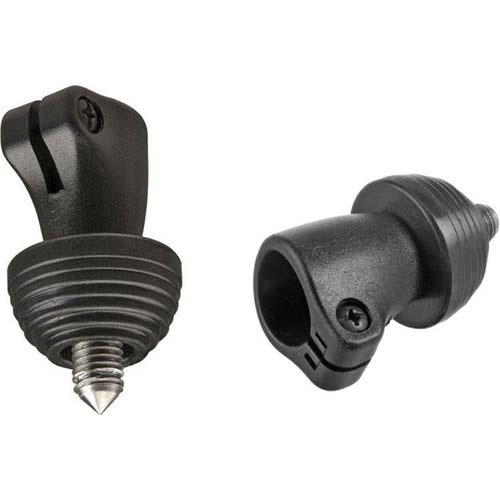 PIE MANFROTTO 19SPK3 (3) REVERSIBLE GOMA/CLAVO P/TUBO 19MM