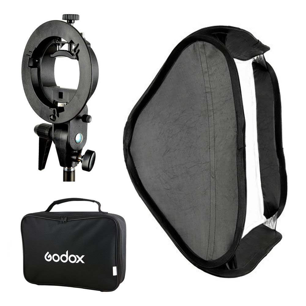 VENTANA GODOX 60X60 FLASH SPEEDLITE CON BOLSA Y SOPORTE S GODOX 