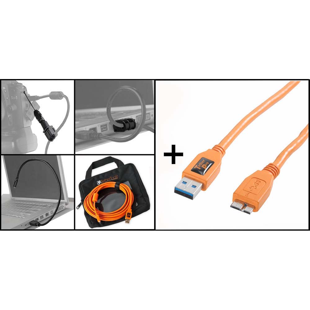 STARTER TETHERING KIT BTK54 USB 3.0 Micro-B Cable 38 cm
