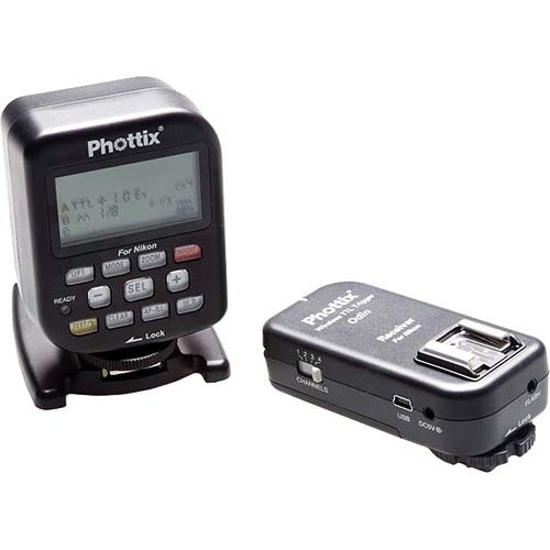 DISPARADOR PHOTTIX ODIN P/NIKON (EMISOR+RECEPTOR)