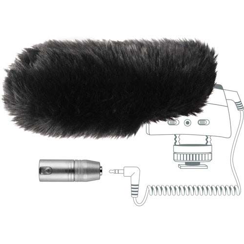 ANTIVIENTO SENNHEISER MZW-400 DE PELO P/MKE-400 SENNHEISER 