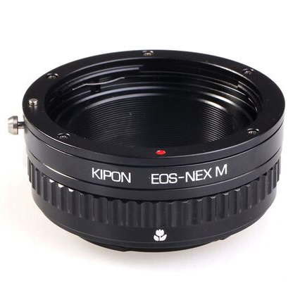 ADAPTADOR KIPON DE OBJETIVO CANON EOS C/HELIC EN CUERPO NEX