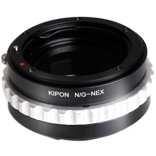 ADAPTADOR KIPON DE OBJETIVO NIKON G EN CUERPO NEX