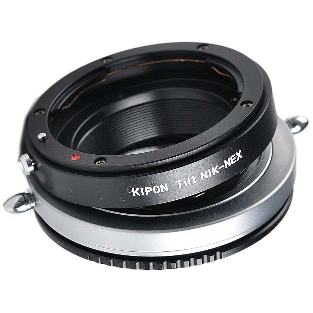 ADAPTADOR KIPON DE OBJETIVO NIKON EN CUERPO NEX (DESPL VERT) KIPON 