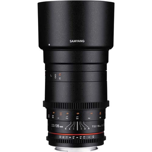 OBJETIVO SAMYANG 135 T2.2 NEX V-DSLR ED UMC