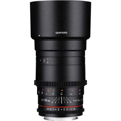 OBJETIVO SAMYANG 135 T2.2 NEX VDSLR ED UMC SAMYANG 